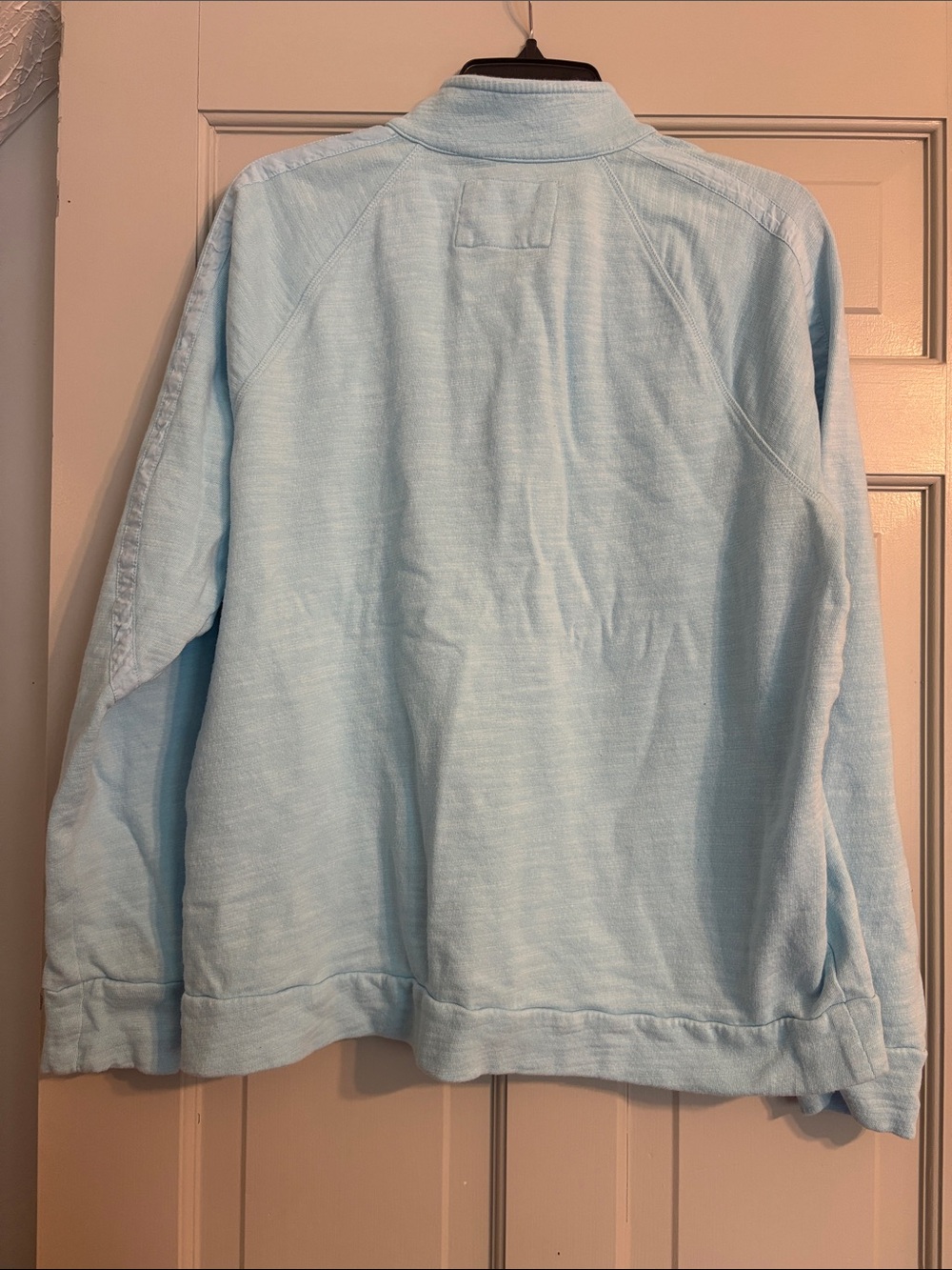 Lilly Pulitzer XL Light Blue Ashlee Half-Zip Pullover - Picture 6 of 6